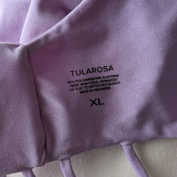 Tularosa Cristobal Top Only, XL, Pastel Purple/Lilac - Picture 3 of 4
